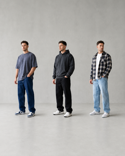 Pack of 2 - AVEROX™ Premium Baggy Jeans