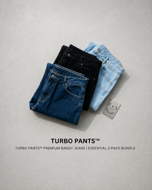 Pack of 2 - AVEROX™ Premium Baggy Jeans